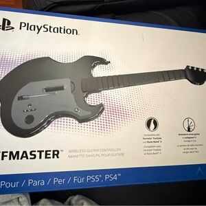 Sony Black Wireless Guitar Controller for PlayStation Riffmaster